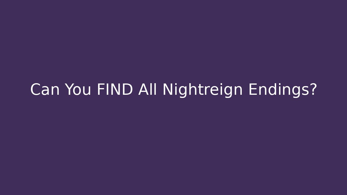 Can You FIND All Nightreign Endings?