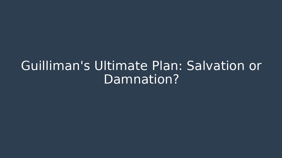 Guilliman's Ultimate Plan: Salvation or Damnation?