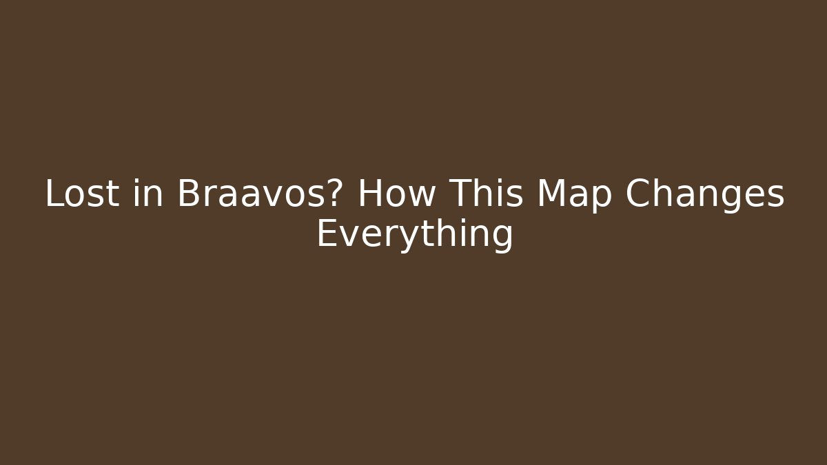Lost in Braavos? How This Map Changes Everything - Boomer Naturals