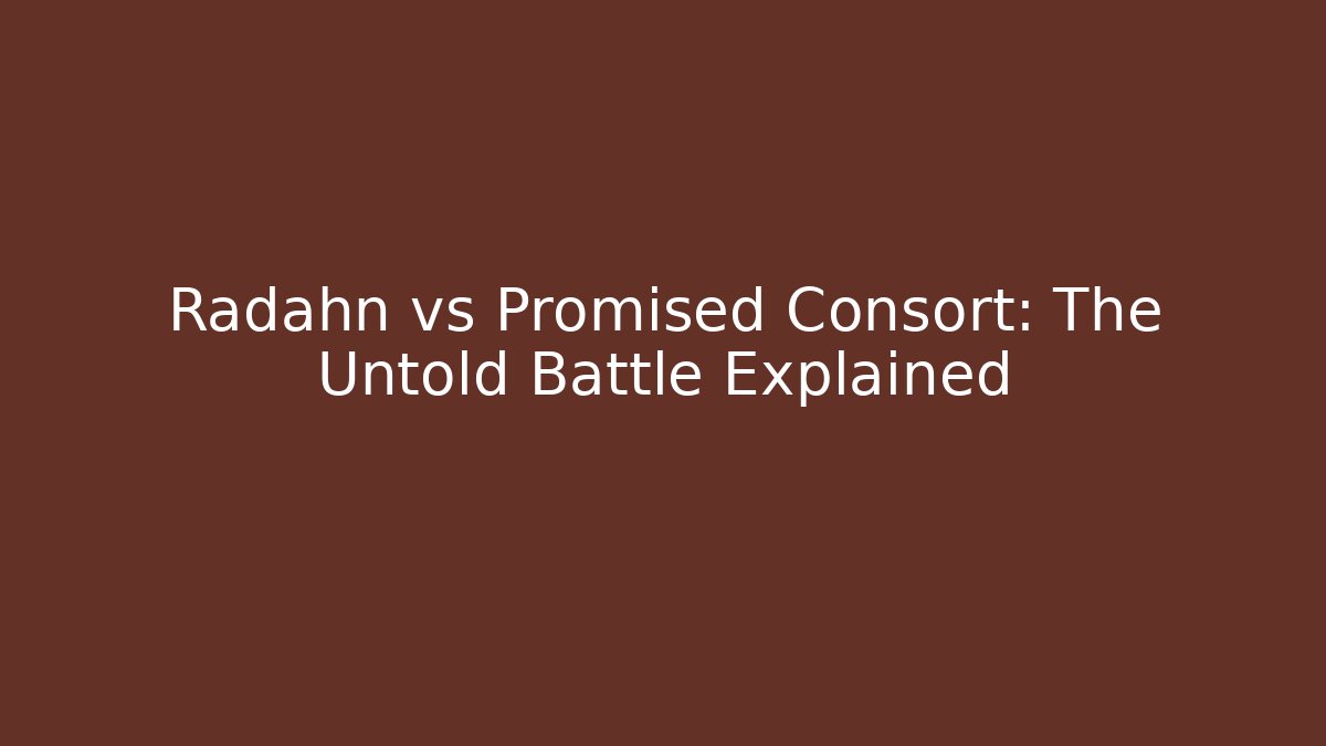 Radahn vs Promised Consort: The Untold Battle Explained - Boomer Naturals