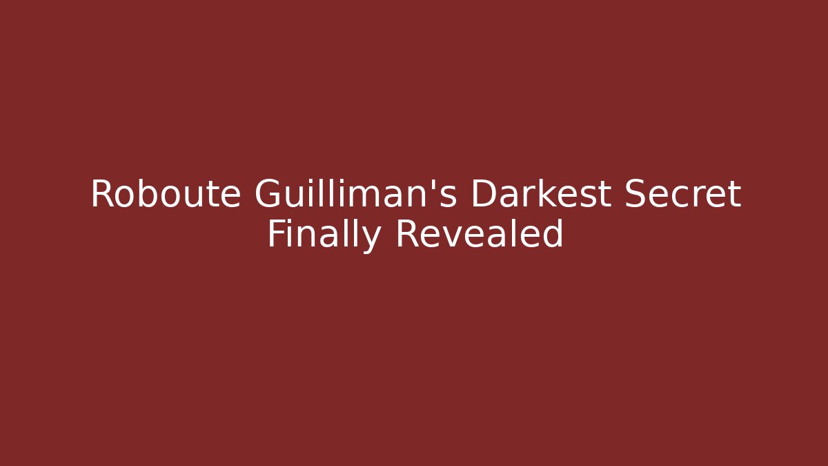 Roboute Guilliman's Darkest Secret Finally Revealed