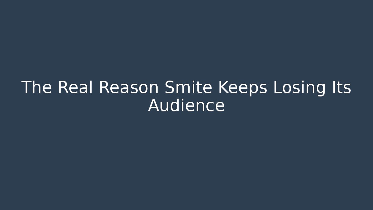 The Real Reason Smite Keeps Losing Its Audience