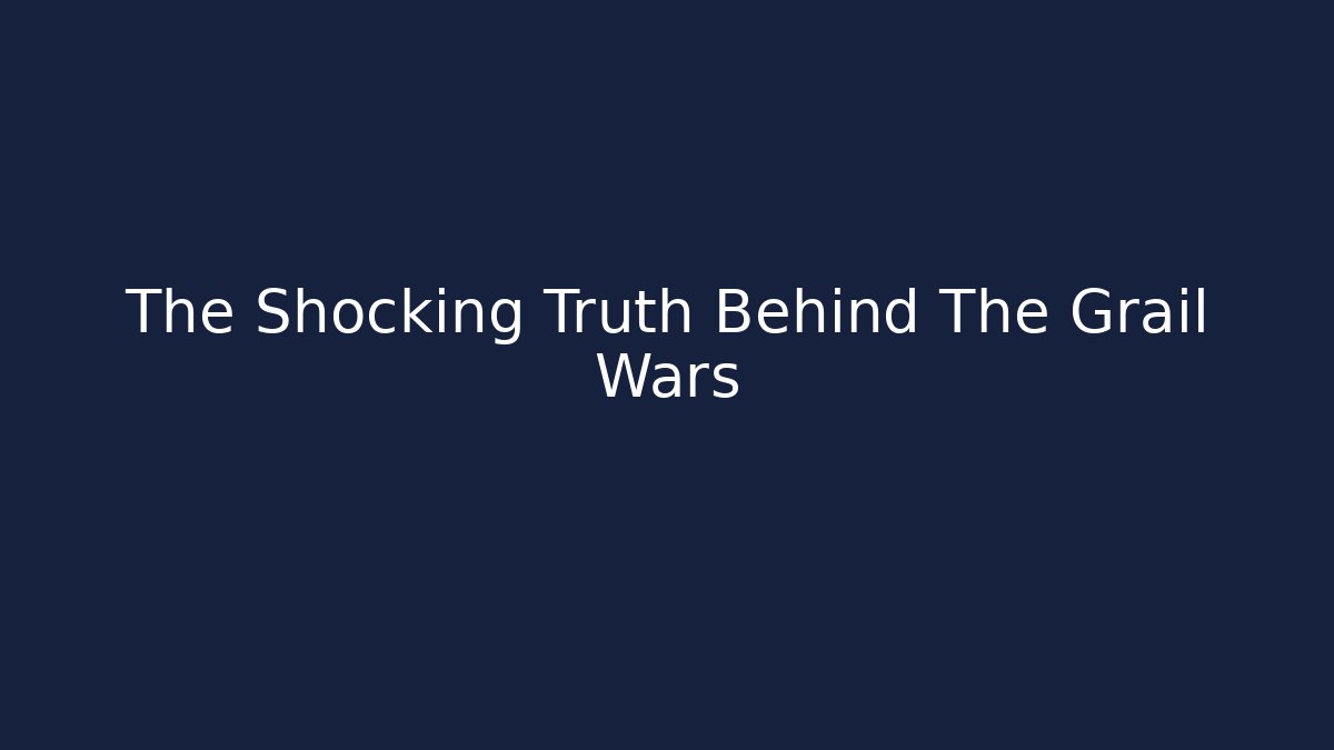 The Shocking Truth Behind The Grail Wars