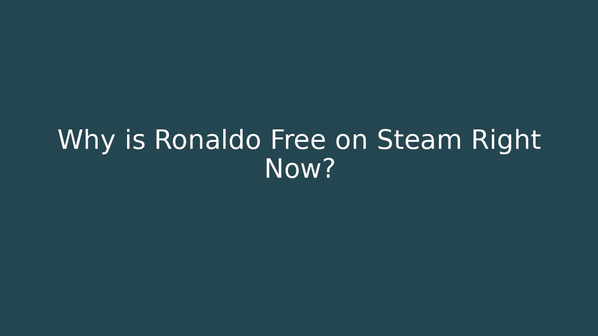 stable ronaldo steam